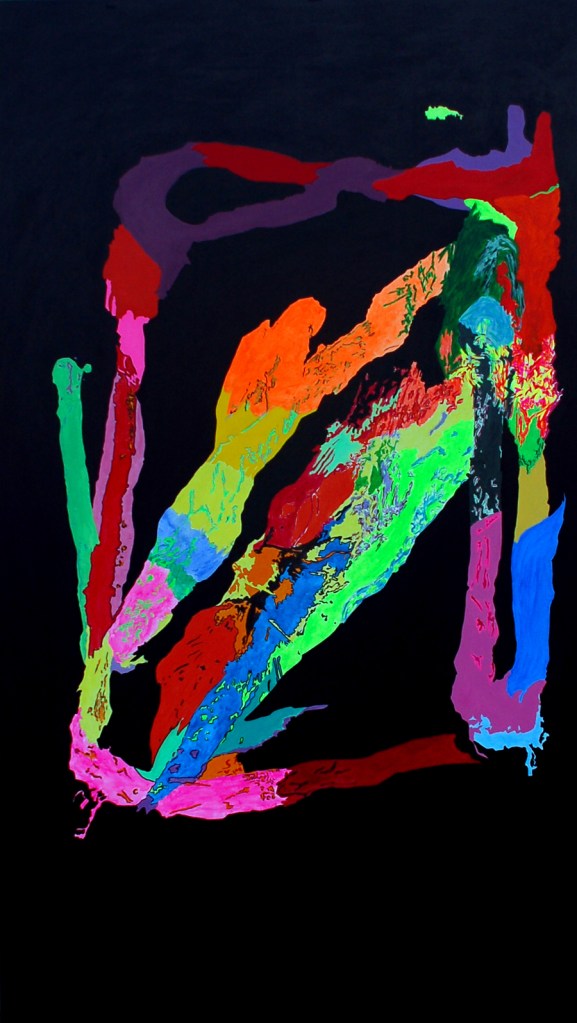 Acrílico y óleo sobre tabla 88 x 140 cm 2011