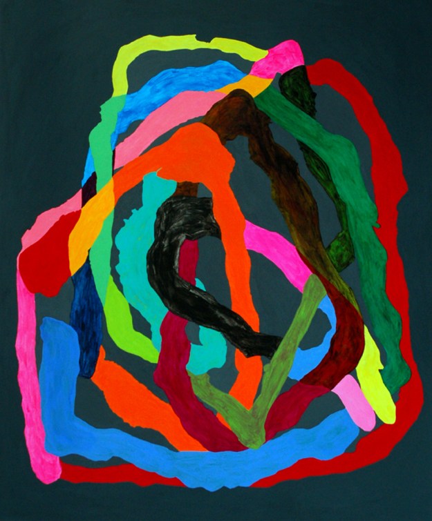 Acrílico sobre tabla 100 x 120 cm 2011