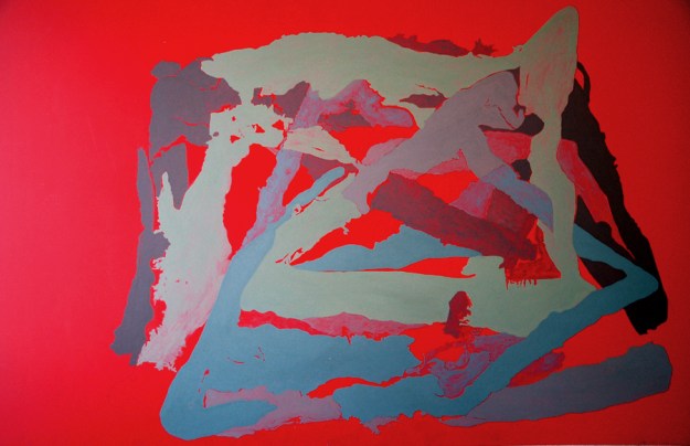 Acrílico sobre tabla 88 x 140 cm 2008