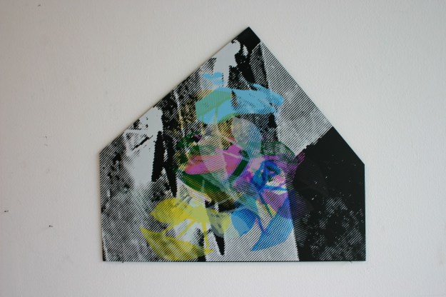 Screen Printing on PVC 50 x 45 cm 2013