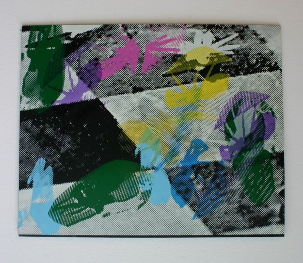 Screen Printing on PVC 80 x 60 cm 2013