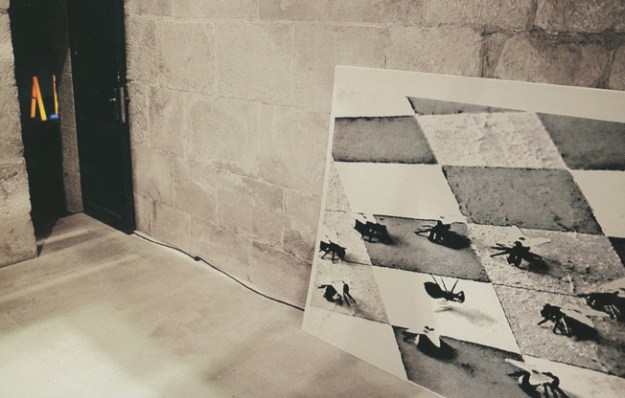 Serigrafía sobre PVC 160 x 140 cm 2002 Museo Gustavo de Maeztu, 2002