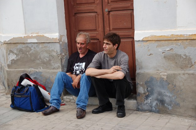 Leopoldo Maria Panero con Lucio, 2004