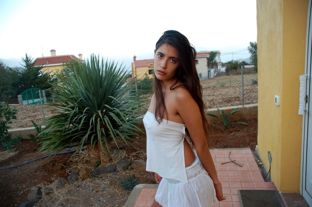 tania y las palmas entrada, puede que 2004