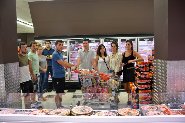 cuadrilla en el eroski